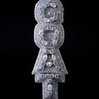 Large Vertical Pendant | Exotic Cut