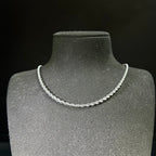 Invisible Silver Rope Chain