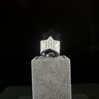 Baguette Star Ring 925 Sterling silver